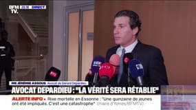 Procès Depardieu: les plaignantes "font tout pour que la vérité ne se manifeste pas", déclare Jérémie Assous, avocat de Gérard Depardieu