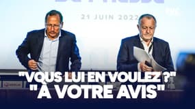 OL : "Vous lui en voulez ? À votre avis" Aulas amer contre Textor