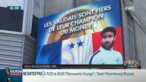 "Merci Nabil!": A Vaulx-en-Velin, près de Lyon, le héros s'appelle Nabil Fékir