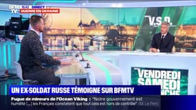 Un ex-soldat russe témoigne sur BFMTV - 18/11