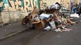Une rue de Marseille.
