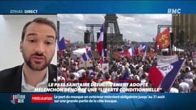 Ugo Bernalicis, député LFI du Nord sur le pass sanitaire: "A la fin, vous verrez, nous aurons et le pass sanitaire, et le reconfinement"