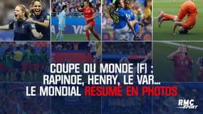 Coupe du monde (F) : Rapinoe, Henry, le VAR... Le Mondial résumé en photos