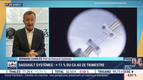 Bernard Charlès (Dassault Systèmes) : Dassault Systèmes annonce une hausse de 11% de son chiffre d'affaires au deuxième trimestre - 24/07