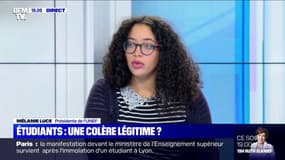 Précarité étudiante: "Nos dépenses augmentent mais les aides ne suivent pas" (présidente de l'UNEF)