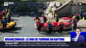 Briançonnais: le service national universel se termine en rafting 