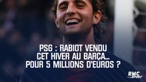 PSG : Rabiot vendu cet hiver au Barça... pour 5 millions d'euros ?