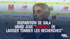 Disparition de Sala : Vahid juge "honteux de laisser tomber les recherches"