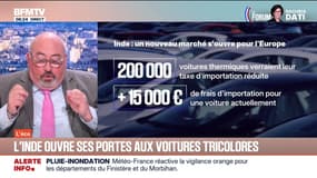 BFM éco : L'Inde ouvre ses portes aux voitures tricolores - 26/01