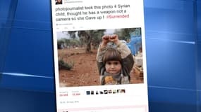 Le cliché de cette petite Syrienne a fait le tour du monde. 