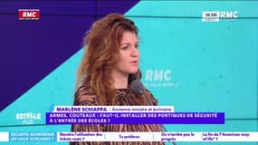 Portiques de sécurité à l'école : "J'y suis favorable", avoue Marlène Schiappa