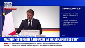 Immigration en Europe: Emmanuel Macron dit sa volonté de "protéger nos frontières"