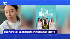 Une pop-star ukrainienne s'engage sur BFMTV - 29/04