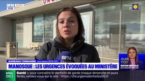 Manosque: les urgences évoquées au ministère