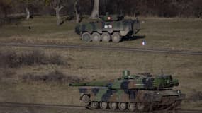 Un entraînement militaire à Thierville-sur-Meuse le 8 décembre 2022