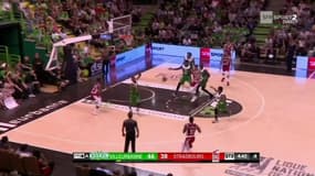 Pro A, demi-finales - Strasbourg revient à hauteur de l’ASVEL en s’imposant lors du match 4 (64-68)