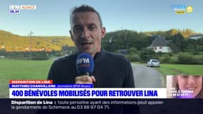 Disparition de Lina: 400 bénévoles mobilisés pour retrouver Lina