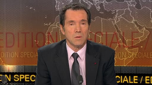 Christian Prouteau, fondateur du GIGN sur le plateau de BFMTV