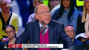 #RIC - "Je ne suis pas pour le RIC. Je propose déjà qu'on commence par aménager les conditions de la réforme constitutionnelle de 2008 !" @Maillot_GG #LesGGfontleurGrandDébat #GGRMC 