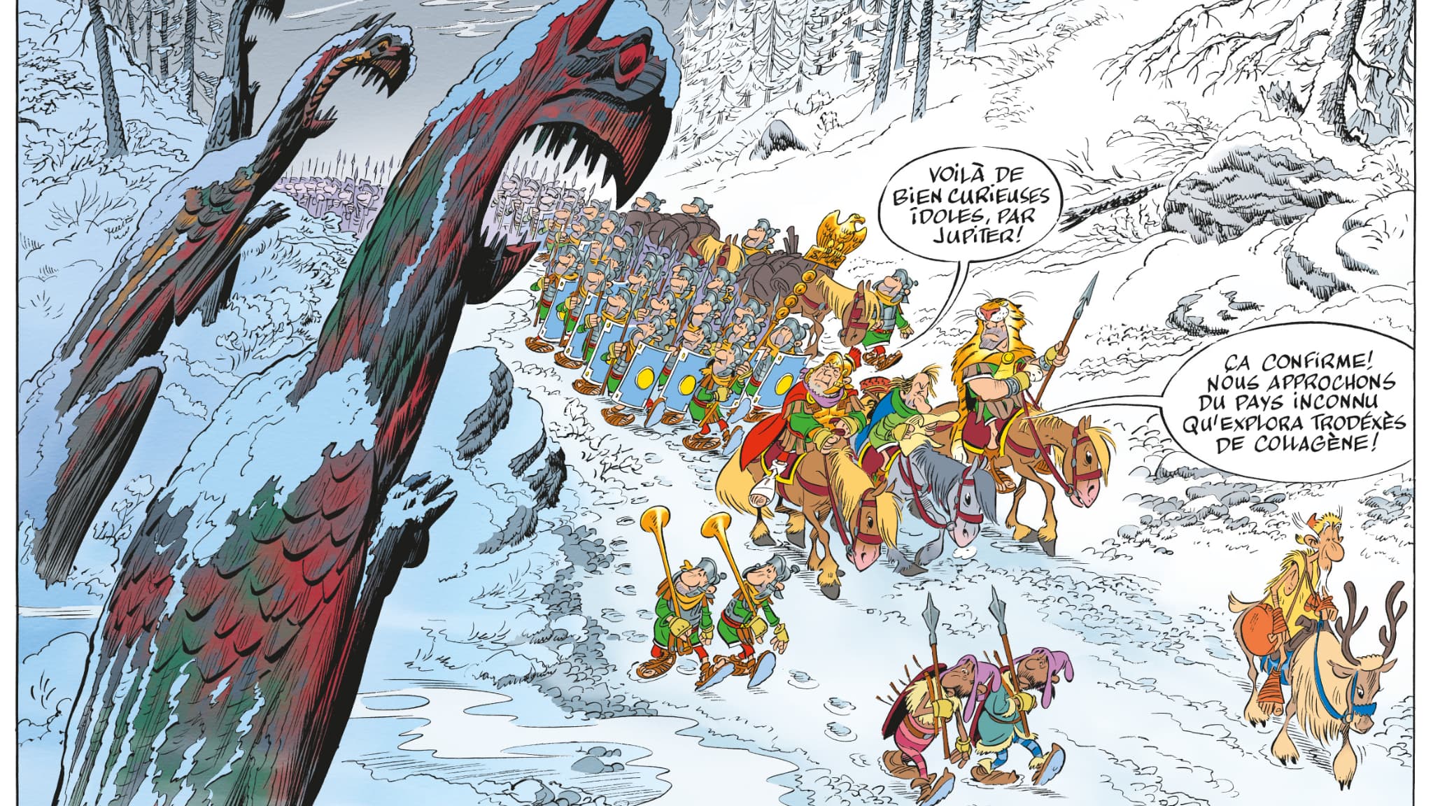 Un case d'"Astérix et le Griffon" Un case d'"Astérix et le Griffon"