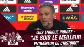 Espagne : "Je suis le meilleur de l'histoire", Luis Enrique ironise