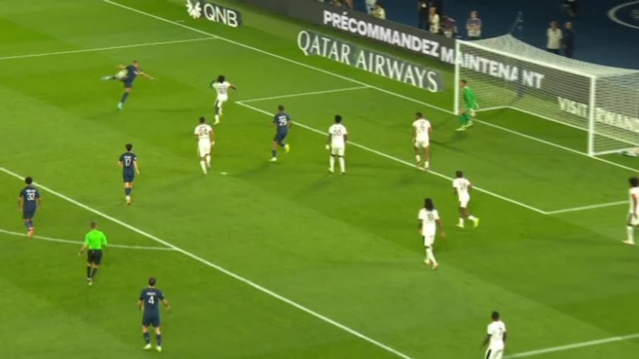 Le but monstrueux de Mbappé lors de PSG-Nice, 15 septembre 2023