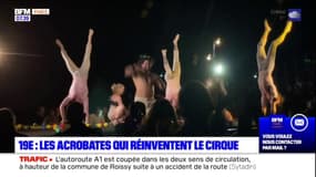 Paris: des acrobates réinventent le cirque sous le chapiteau de la Villette