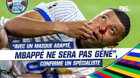 Euro 2024 : “Si le masque est bien adapté, Mbappé ne sera pas gêné”, confirme un kiné maxillo-faciale