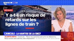 Canicule: y a-t-il un risque de retards sur les lignes de train ? BFMTV répond à vos questions