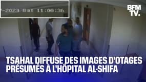 L’armée israélienne diffuse des images montrant selon elle des otages à l’hôpital al-Shifa de Gaza