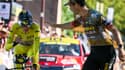 Jonas Vingegaard et Wout van Aert sur le Tour de France 2022