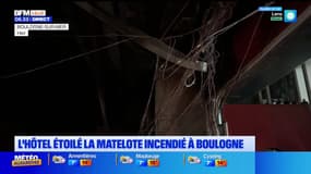 "Un gros maillage électrique à refaire": après un incendie dans un hôtel de Boulogne-sur-Mer, les travaux vont durer plusieurs semaines