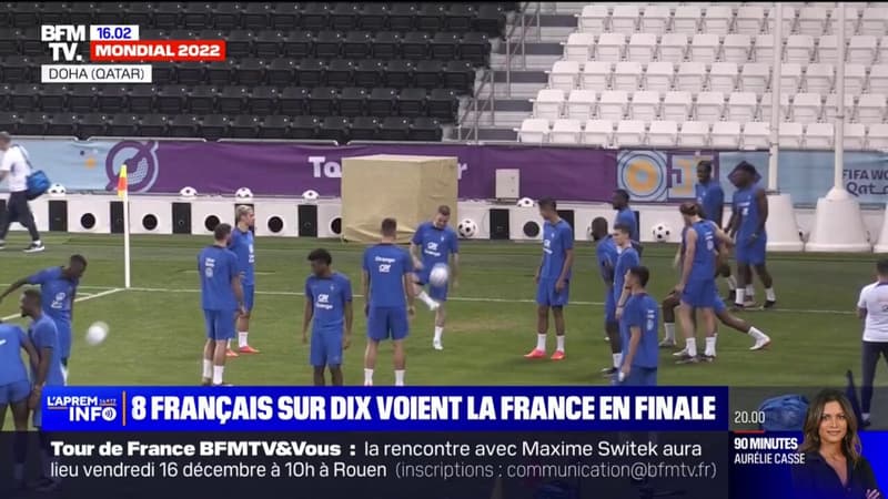85% des Français croient en une victoire des Bleus face au Maroc en demi-finale