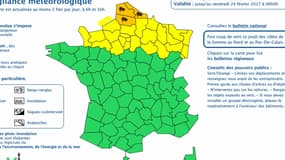Trois départements du nord de la France vont subir des vents forts ce jeudi.