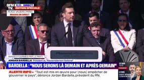 Jordan Bardella (RN) : "Marine Le Pen est une femme d'État"