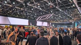 Le stand Renault du Mondial de l'Auto 2024.