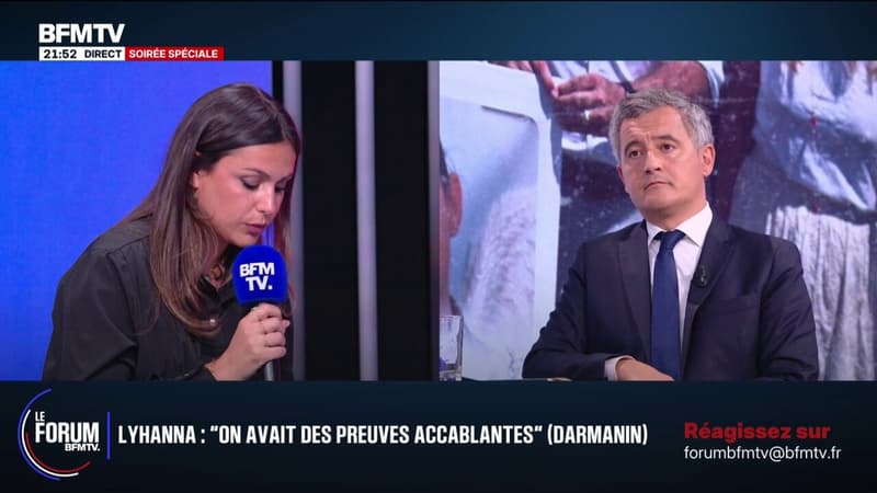 FORUM BFMTV - Lyhanna: "Monsieur Darmanin, vous pa
