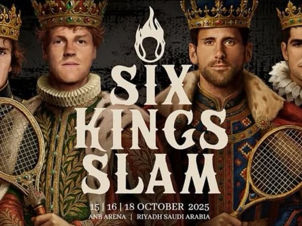 L'affiche du Six Kings Slam 2025.