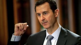Le président syrien Bachar al-Assad en janvier 2014.