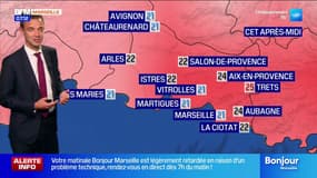 Météo Bouches-du-Rhône: grisaille mais douceur ce lundi, 25°C prévus à Trets, 21°C à Marseille