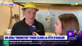 Alpes-de-Haute-Provence: ils préparent un aïoli de plus de 40 litres pour clôturer la Fête d'Aiglun