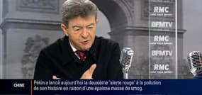 Jean-Luc Mélenchon face à Jean-Jacques Bourdin en direct