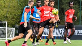Rennes à l'entraînement