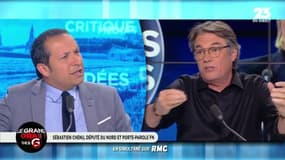 "Mais vous délirez!": l'accrochage entre le porte-parole du FN et Alain Marschall