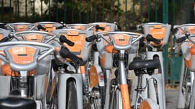 Des vélos en libre service à Montpellier.