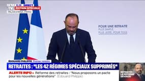 Retraites: "Chaque heure travaillée ouvrira des droits" annonce Édouard Philippe