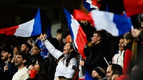 Les supporters des Bleus à Nice face à Gibraltar 