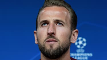 Harry Kane en conférence de presse le 19 septembre