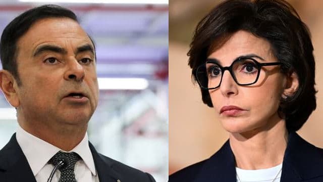 Rachida Dati et Carlos Ghosn