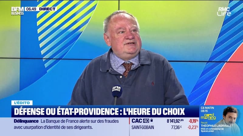 L'Edito de Jean-Marc Daniel : Défense ou État-providence, l'heure du choix - 28/04